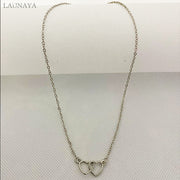 Love Duo Necklace Thin