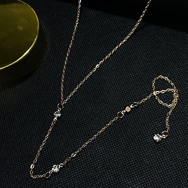 Fashion Rhinestone Crystal Chain