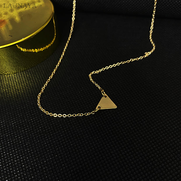 Triangle-Shaped Pendant