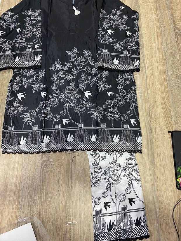 Black Floral