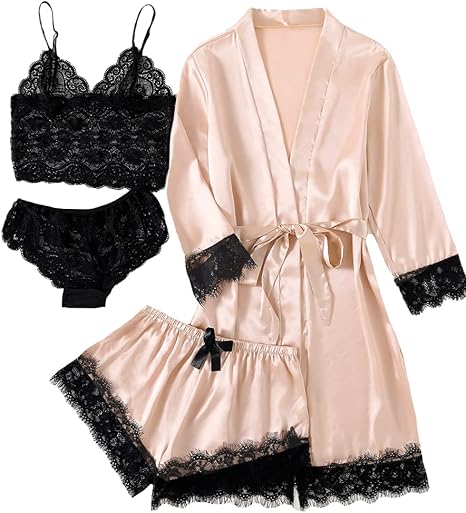 4pcs Sleepwear
