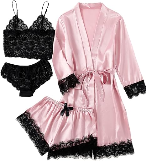 4pcs Sleepwear