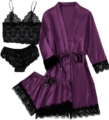 4pcs Sleepwear