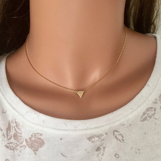 Triangle-Shaped Pendant