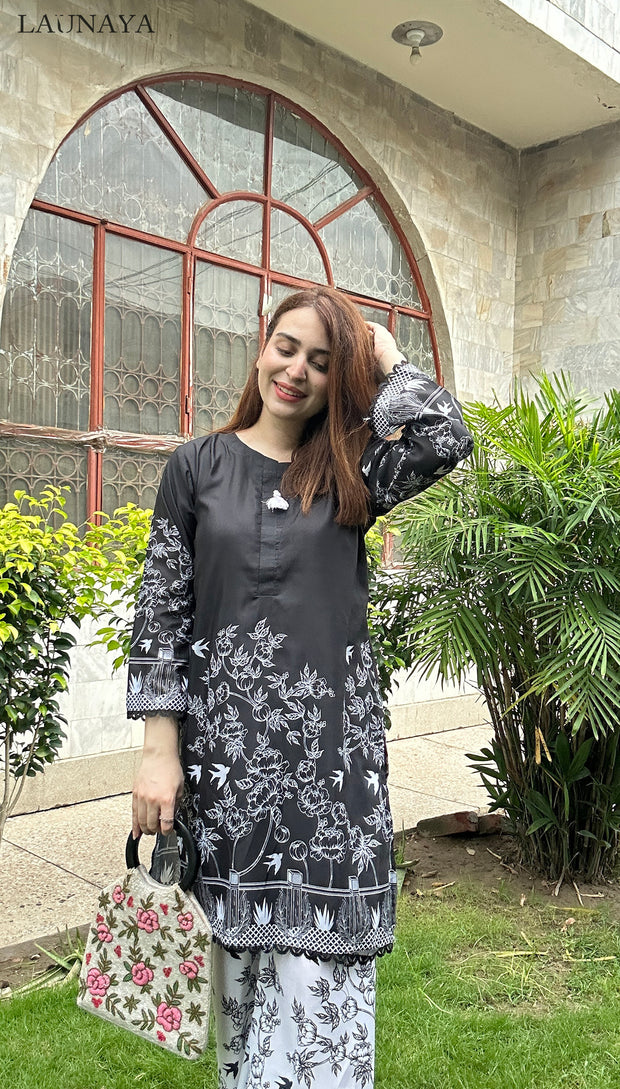Black Floral