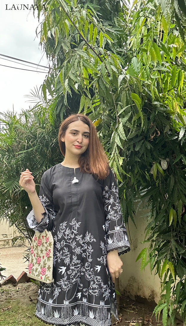 Black Floral