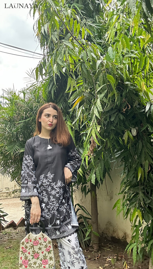 Black Floral