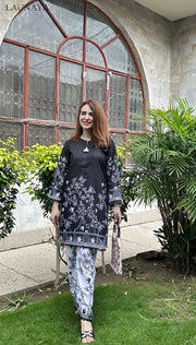 Black Floral