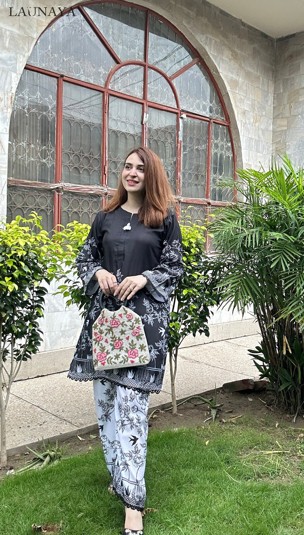 Black Floral